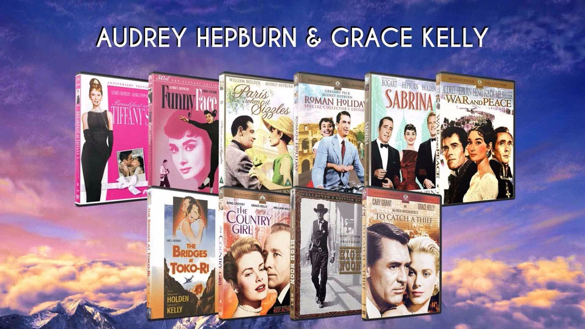 赫本&格蕾丝·凯丽Audrey Hepburn&Grace Kelly
